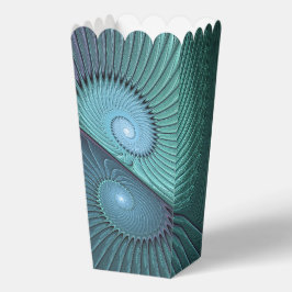 Caja Para Regalos Two Spirals Colorful Modern Abstract Fractal Art