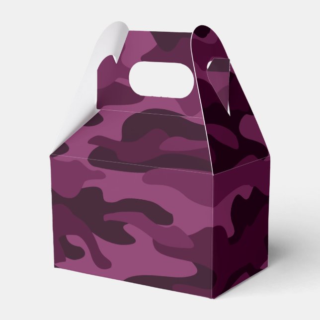Caja Para Regalos Tyrian Purple Monocolor Camo (Front Side)