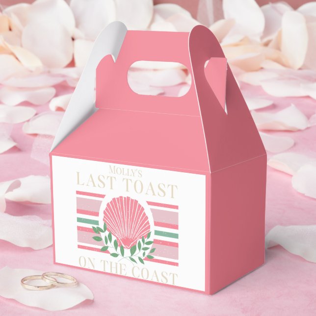 Caja Para Regalos Último brindis en la costa – Náutico de soltera (Boda)