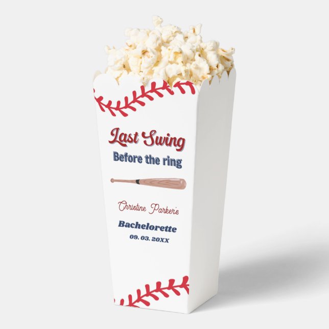 Caja Para Regalos Último swing antes de la boda Beisbol Despedida de (apareció)