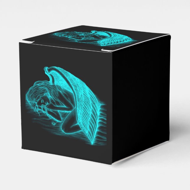Caja Para Regalos Un ángel dormido (Costado Anverso)