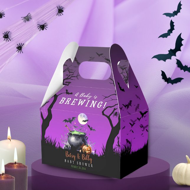 Caja Para Regalos Un bebé está preparando Baby Shower de Halloween (Subido por el creador)