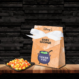 Caja Para Regalos Un bebé prepara Baby Shower de Halloween