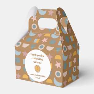 Caja Para Regalos Un buen león bebé Personalizado animal Cumpleaños 