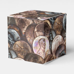 Caja Para Regalos Un centavo de fondo