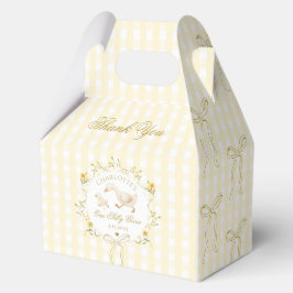 Caja Para Regalos Un cumpleaños de ganso silvestre neutro de 1 año