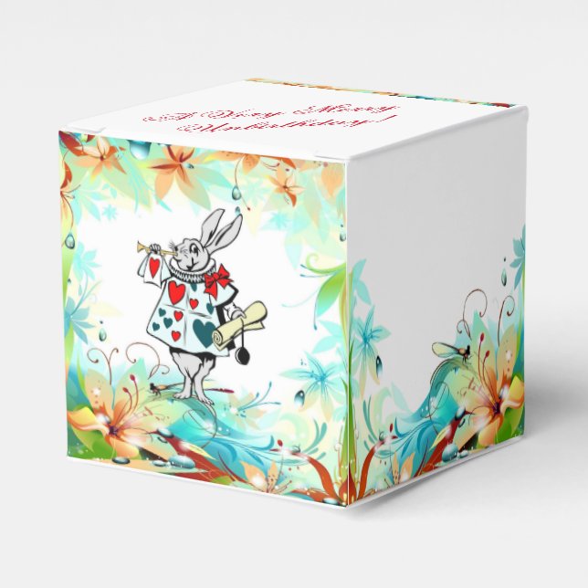 Caja Para Regalos Un cumpleaños muy feliz (Costado Anverso)