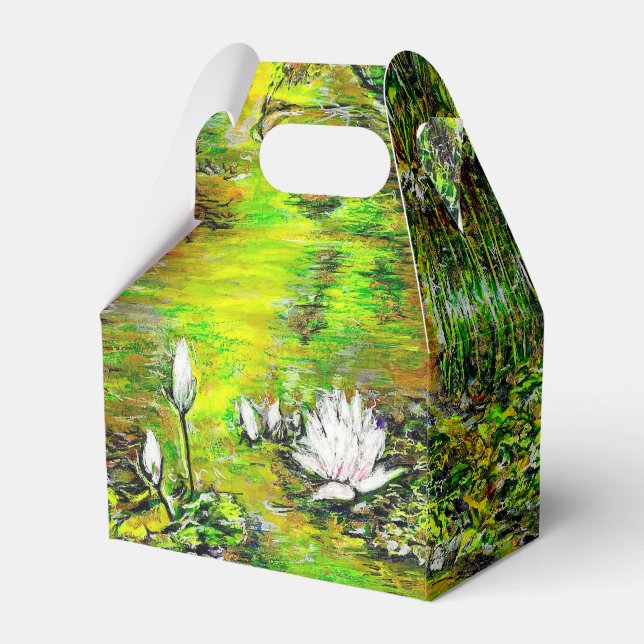 Caja Para Regalos Un estanque con pensamientos impuros (Reverso)