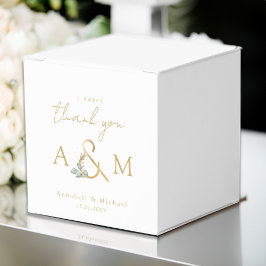 Caja Para Regalos ¡Un gracias dulce! Eucalyptus Ampersand Box