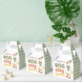 Caja Para Regalos Un Navidad groso y tonto verde primer cumpleaños