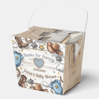 Caja Para Regalos Un niño pequeño va camino a Baby Shower occidental