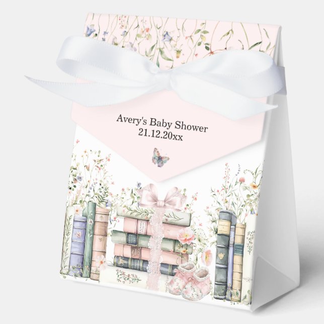 Caja Para Regalos Un nuevo capítulo comienza floral se abraza a la n (Anverso)