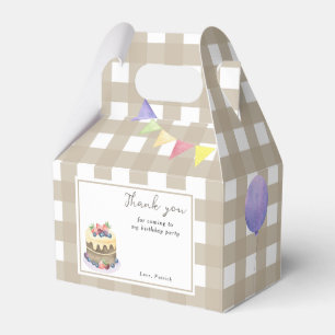Caja Para Regalos Un pato afortunado Cumpleaños Gracias