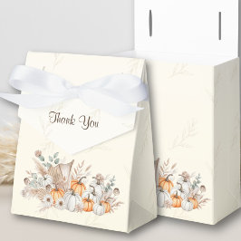 Caja Para Regalos Un pequeño Baby Shower de calabaza