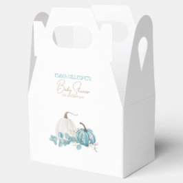 Caja Para Regalos Un pequeño Baby Shower de calabaza cae