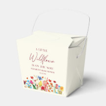 Un pequeño Baby Shower de flores silvestres