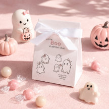 Un pequeño Boo Lindo Rosa Pastel Halloween