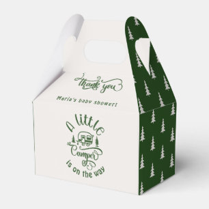 Caja Para Regalos Un pequeño camper minimalista de exposición de beb