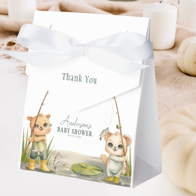 Caja Para Regalos Un pescador tambaleante en Baby Shower (Subido por el creador)