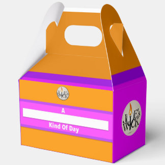 Caja Para Regalos Un tipo de impresión en blanco con el logo de Joe'