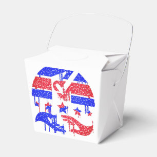 Caja Para Regalos Un tributo angustiado a las visiones vintage con e