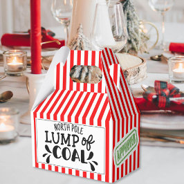 Caja Para Regalos Un trozo de Navidades graciosos de carbón secreto