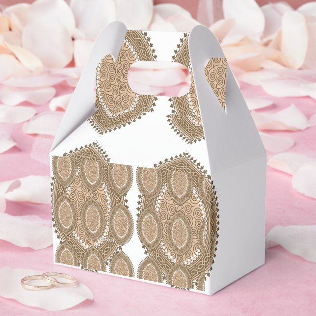 Caja Para Regalos Una alfombra rectangular con un motivo geométrico  (Boda)