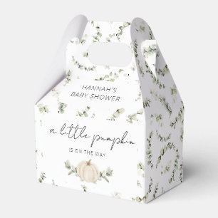 Caja Para Regalos Una calabaza está en camino a Baby Shower