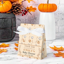 Caja Para Regalos Una calabaza está en camino - Baby Shower