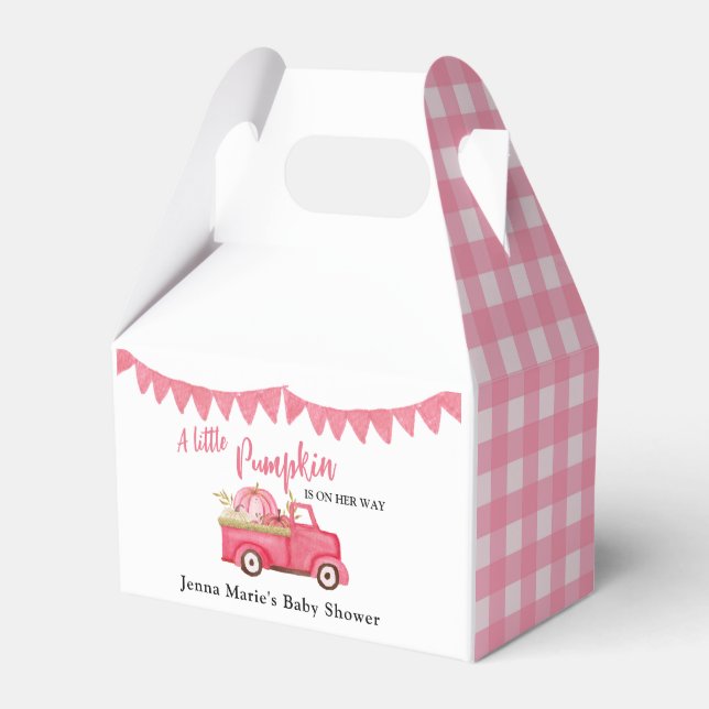 Caja Para Regalos Una calabaza pequeña en su camino (Front Side)