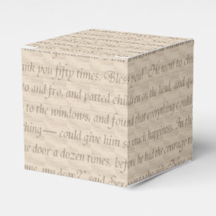 Caja Para Regalos Una cita del villancico del navidad