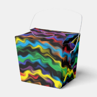 Caja Para Regalos Una Colorida Detonación