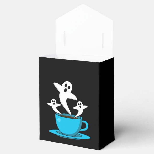 Caja Para Regalos Una copa de café para fumar fantasma (Abierto)