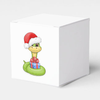 Caja Para Regalos Una dulce serpiente verde personalizado con regalo