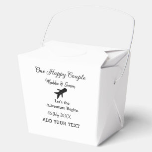 Caja Para Regalos Una feliz pareja comencemos la aventura comienza b
