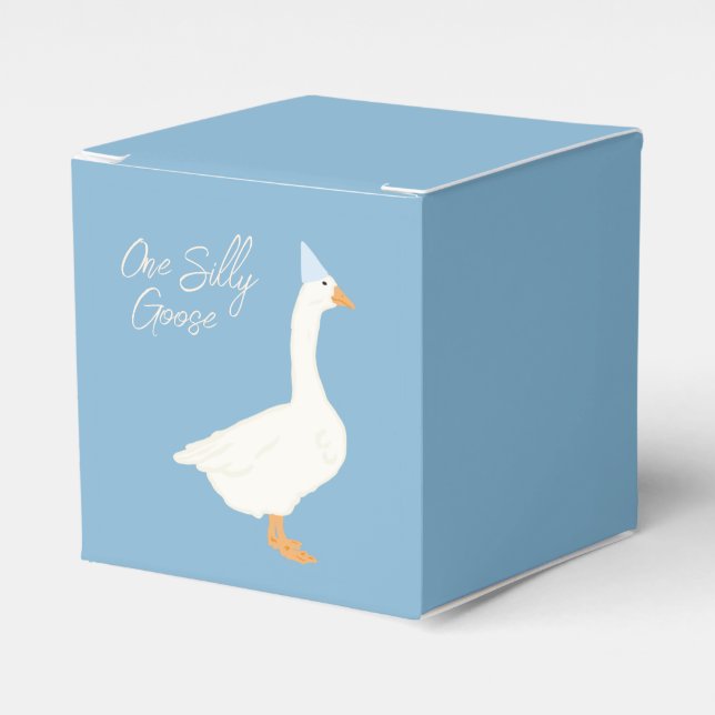 Caja Para Regalos Una Goose Silly (Costado Anverso)