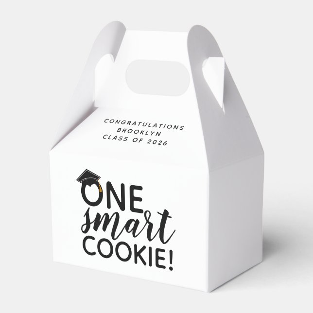 Caja Para Regalos Una graduación de cookie inteligente (Front Side)