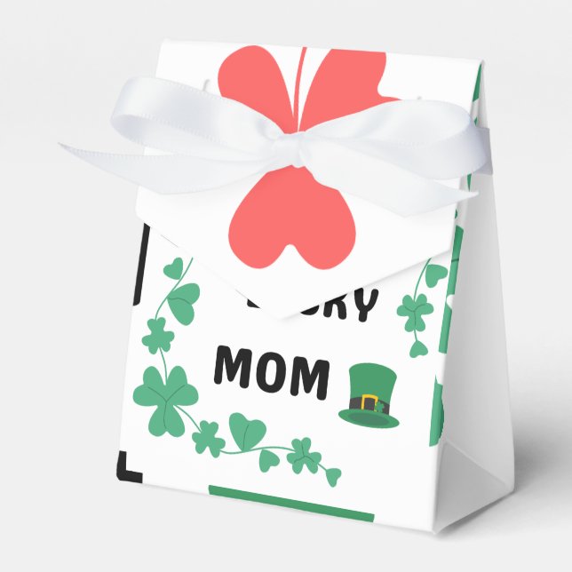 Caja Para Regalos Una madre afortunada irrish (Front Side)
