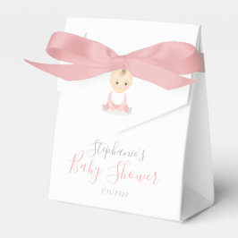 Caja Para Regalos Una niña pequeña y su Baby Shower móvil