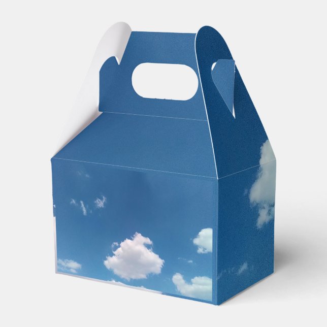 Caja Para Regalos Una nube simple (Front Side)