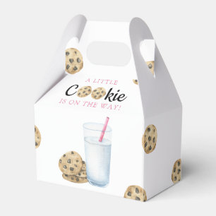 Caja Para Regalos Una pequeña galleta está en camino Baby shower