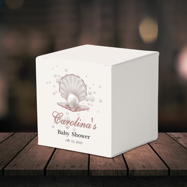 Caja Para Regalos una pequeña perla bajo el mar, una pequeña ducha d (Subido por el creador)