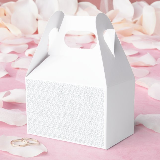 Caja Para Regalos Una superficie completamente blanca e incansable l (Boda)