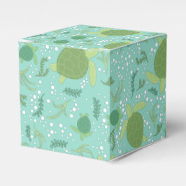 Caja Para Regalos Under Sea Turtles Baby Shower