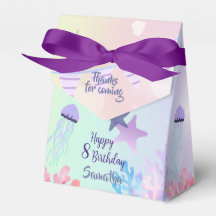 Under the Sea Favor Box Set – Rosa y Morado