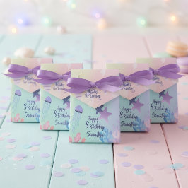 Caja Para Regalos Under the Sea Favor Box Set – Rosa y Morado