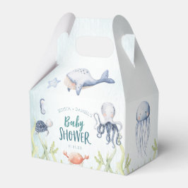 Caja Para Regalos Under the Sea Ocean Baby Shower