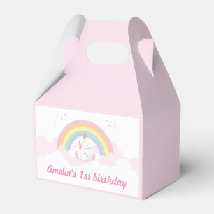 Caja Para Regalos Unicornio
