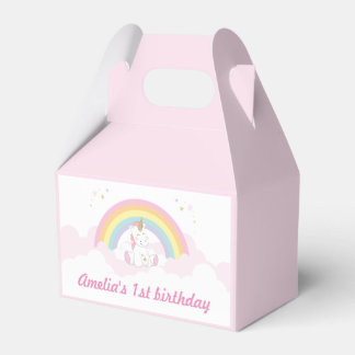 Caja Para Regalos Unicornio