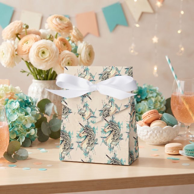 Caja Para Regalos Unicornio (Subido por el creador)